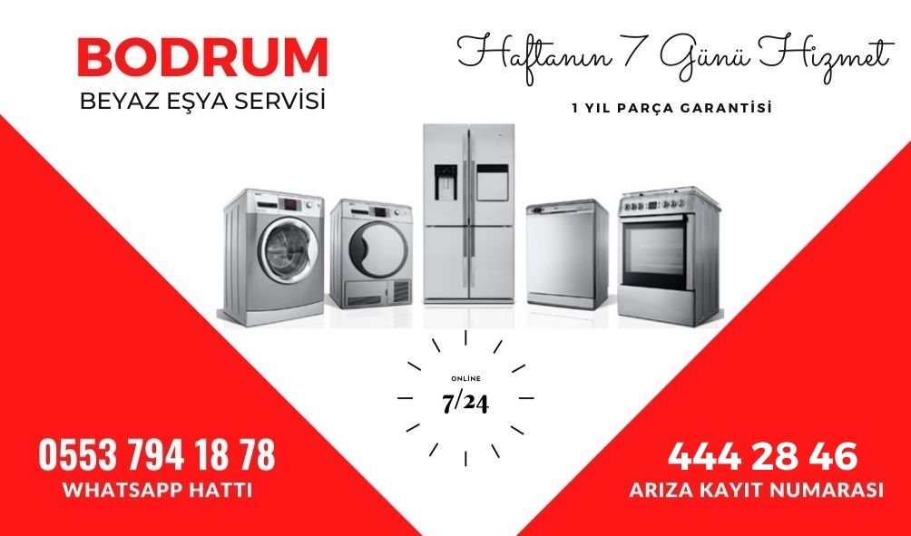 bodrum beyaz esya servisi 444 28 46 ayni gun hizmet
